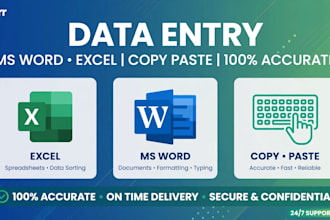 do assignment work data entry and typing