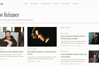 write and publish an article about your music in a popular music magazine