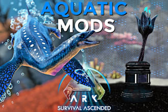 custom ark survival ascended mods, ark creature mods, unreal engine 4,5