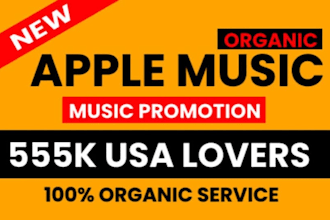 do organic 30days apple music promotion, apple music promotion