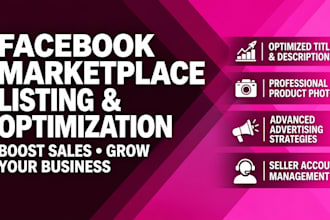 do product listing on facebook marketplace
