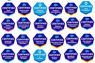 provide salesforce certification trainings, clearance help