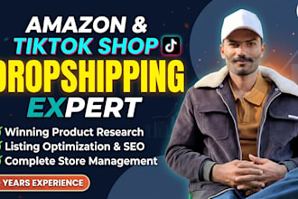 be your tiktok shop dropshipping virtual assistant