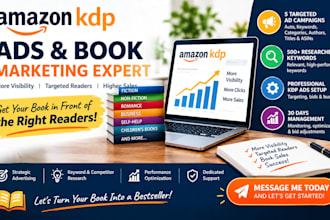 do book promotion and ebook marketing using amazon KDP ads