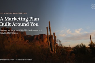 create a strategic business marketing plan