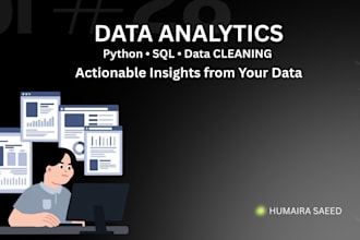 do data analysis using python and sql