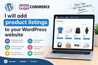 do product listing on your wordpress website