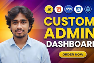 build a custom admin dashboard with react nextjs node mongodb