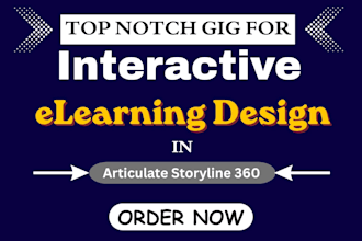 design interactive elearning course in articulate storyline 360, rise 360