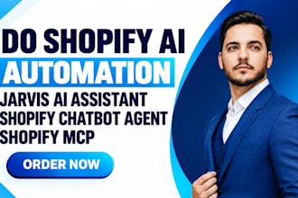 do shopify ai automation jarvis ai assistant shopify chatbot agent shopify mcp
