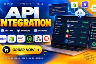 build nodejs backend, stripe payment, SMS, shopify webhook and API integration