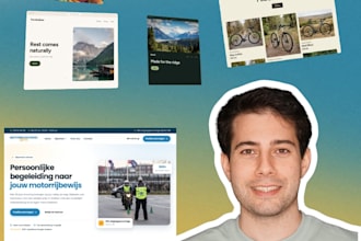 develop a professional website optimized for SEO