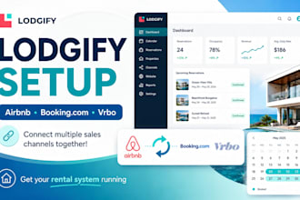 help you to get more reservations to your airbnb or hotel with lodgify