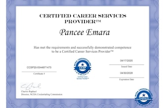 offer career service as a ccsp with 6 years of experience