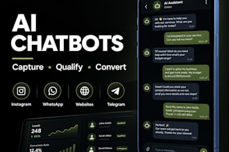 build an ai chatbot and lead qualification automation