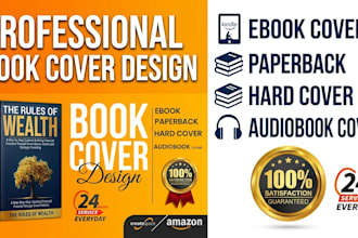 design book cover, ebook cover, and kdp book cover