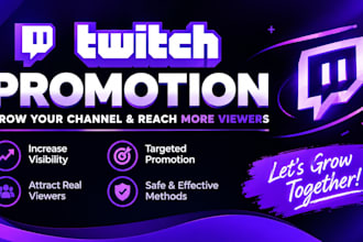 do twitch promotion to bring live twitch viewers, twitch promotion