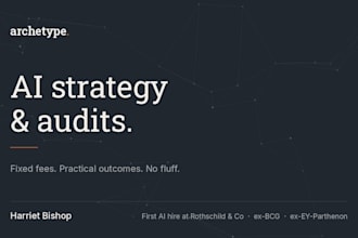 audit your business and build you an ai automation roadmap