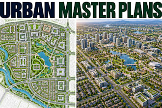 design urban master plans city planning development layouts
