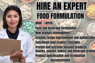 do food formulation and product development