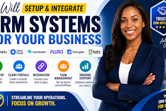 setup flowlu crm client portals teamleader plutio teamgate 17hats integration