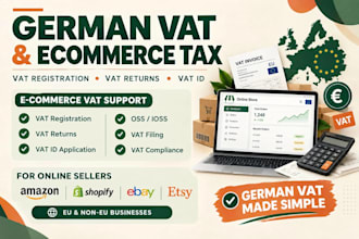 register german tax number, vat id, eori, lucid, llc and tax compliance