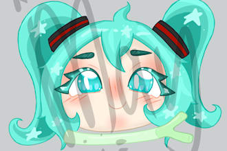 draw chibi art of anyone you want