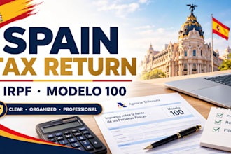 file spain tax return irpf  modelo 100