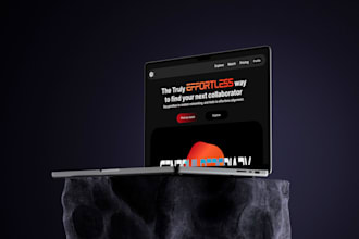 design a modern UI UX for your web app mvp