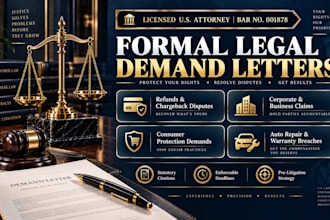 write an official attorney security deposit demand letter