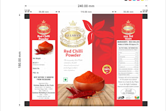 design professional logo and packaging label