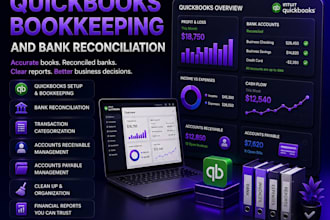 do quickbooks bookkeeping and bank reconciliation