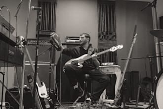 be your session bass player and record your song