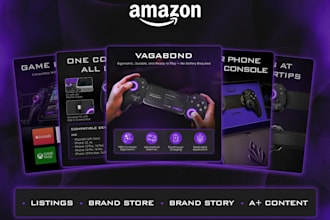 design professional amazon listing graphics that sell