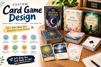design card game art trading board game redesign tcg card game tarot card game
