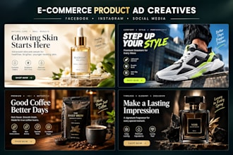 design meta ad creatives for facebook and instagram
