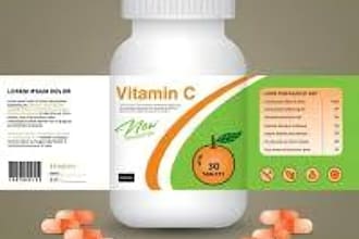 design supplement bottle label vitamin packaging medicine box design
