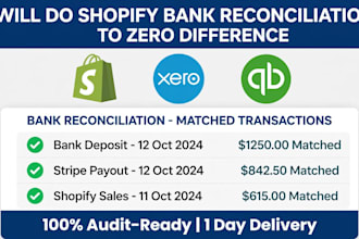 fix bank reconciliation to zero in xero and quickbooks
