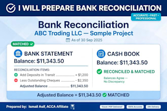 bank reconciliation to zero difference xero quickbooks excel