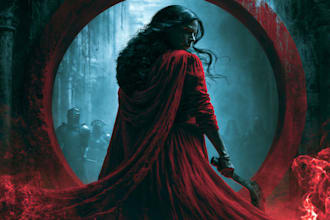 do fantasy book cover, thriller book cover design