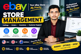 manage your ebay store, listings and account