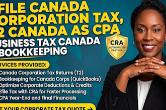 efile canada corporation tax, t2 canada as CPA business tax canada bookkeeping