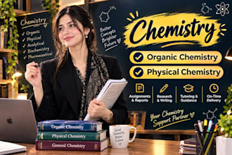 be your expert in organic, physical chemistry tutor