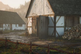 create a realistic 3d environment in blender