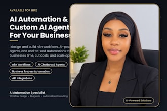 build ai automation, ai agent and custom ai solutions for your business