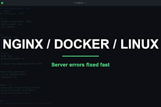 fix your nginx docker or linux vps server errors
