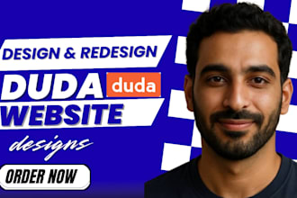 design a professional duda website for contractors and home service business