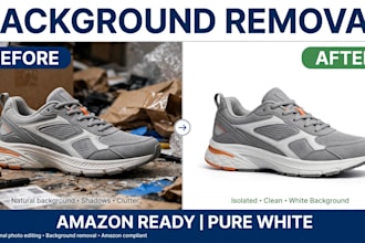 do amazon product photo editing background removal