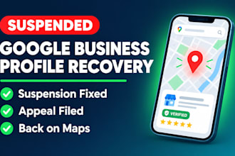reinstate suspended google business profile and fix gbp verification