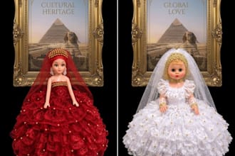 create authentic handmade egyptian heritage dolls